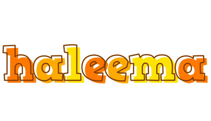 Haleema desert logo
