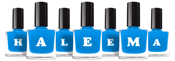 Haleema glossy logo