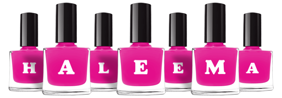 Haleema nails logo