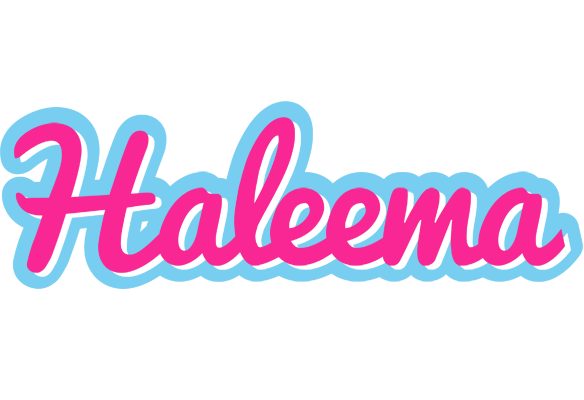 Haleema popstar logo