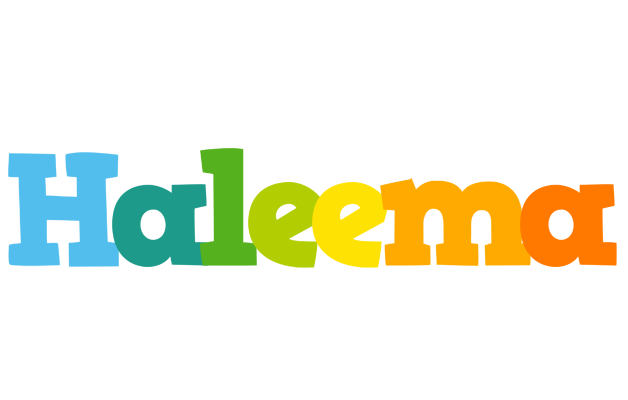 Haleema rainbows logo