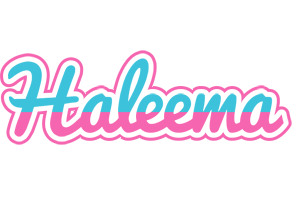 Haleema woman logo