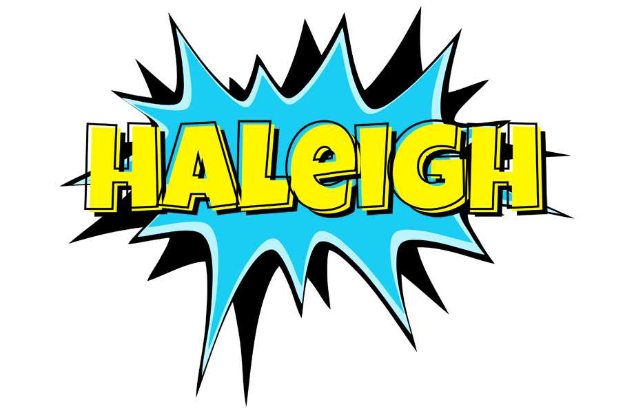 Haleigh amazing logo