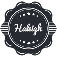 Haleigh badge logo