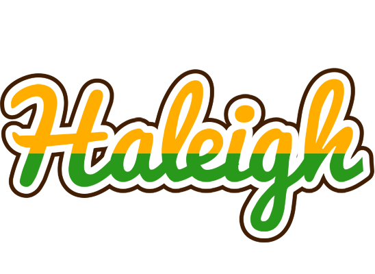 Haleigh banana logo