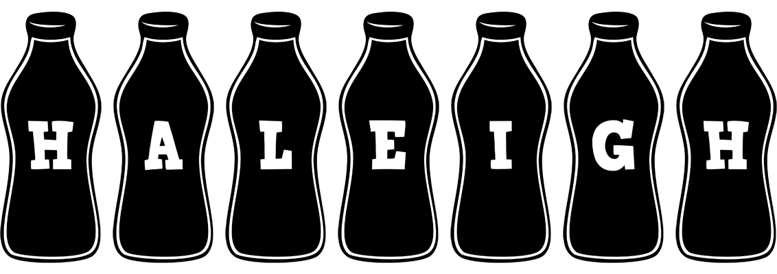 Haleigh bottle logo