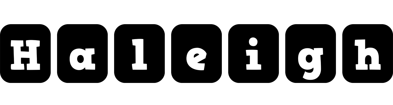 Haleigh box logo