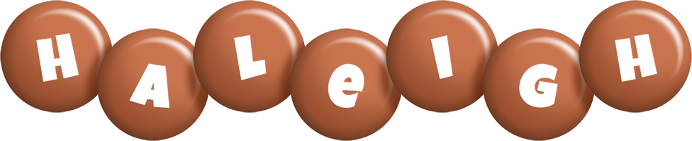 Haleigh candy-brown logo