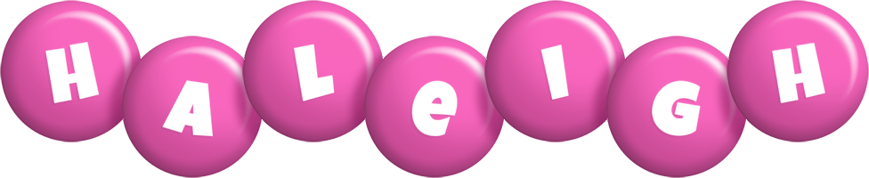 Haleigh candy-pink logo