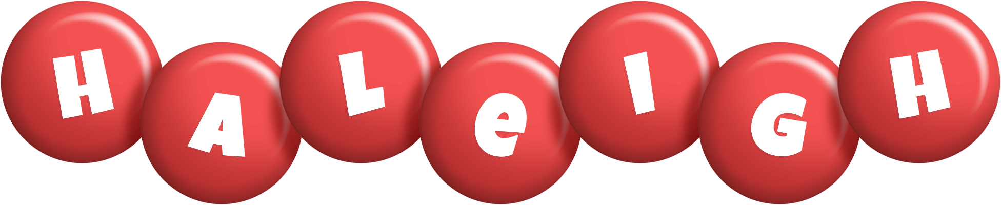 Haleigh candy-red logo