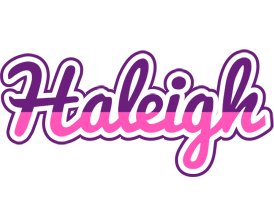 Haleigh cheerful logo