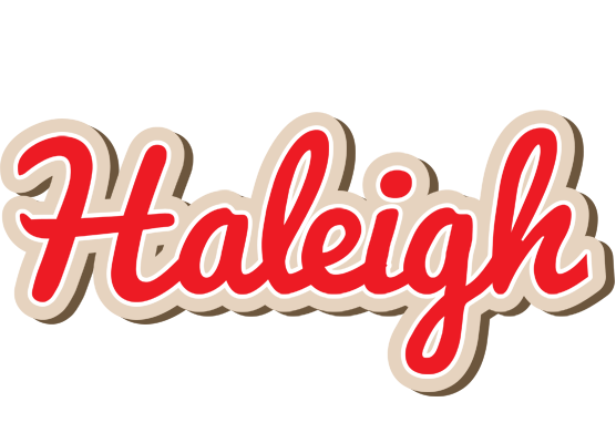 Haleigh chocolate logo