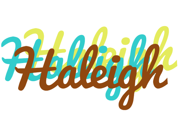 Haleigh cupcake logo