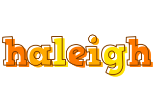 Haleigh desert logo