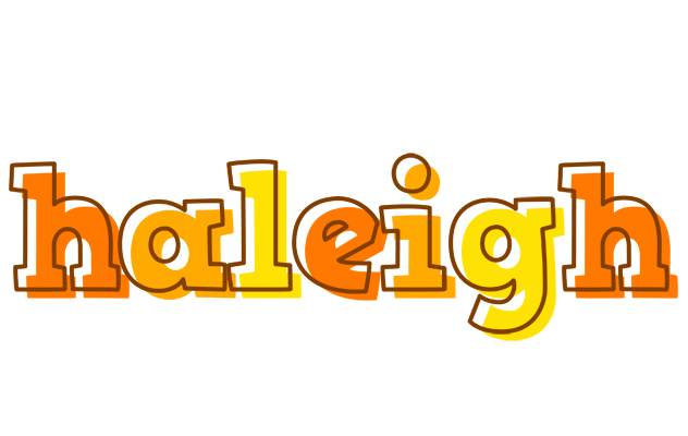 Haleigh desert logo