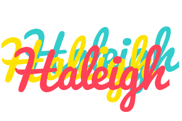 Haleigh disco logo