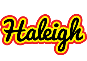 Haleigh flaming logo