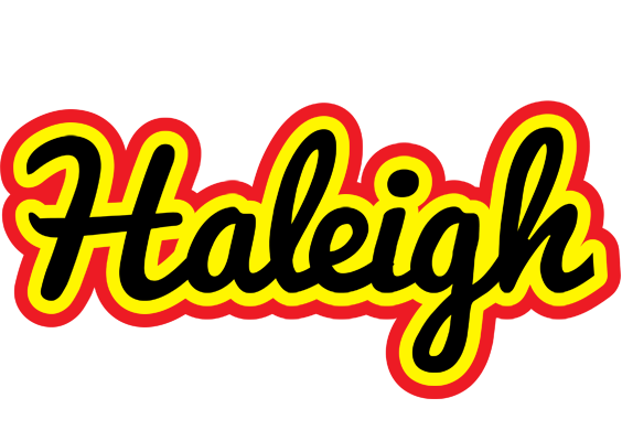 Haleigh flaming logo