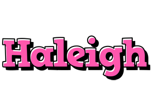 Haleigh girlish logo