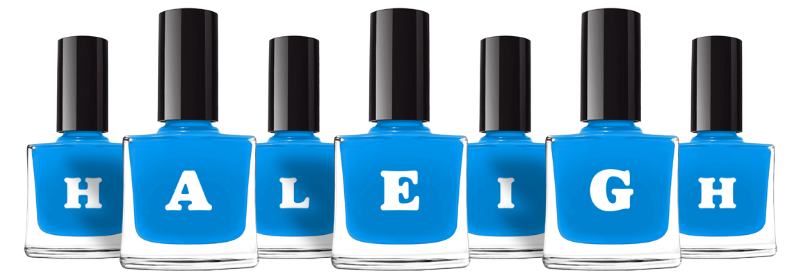 Haleigh glossy logo