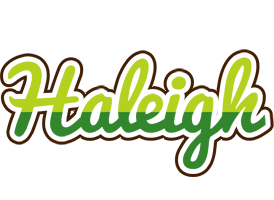 Haleigh golfing logo