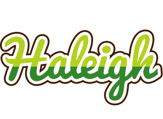 Haleigh golfing logo