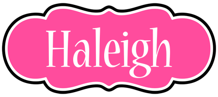 Haleigh invitation logo