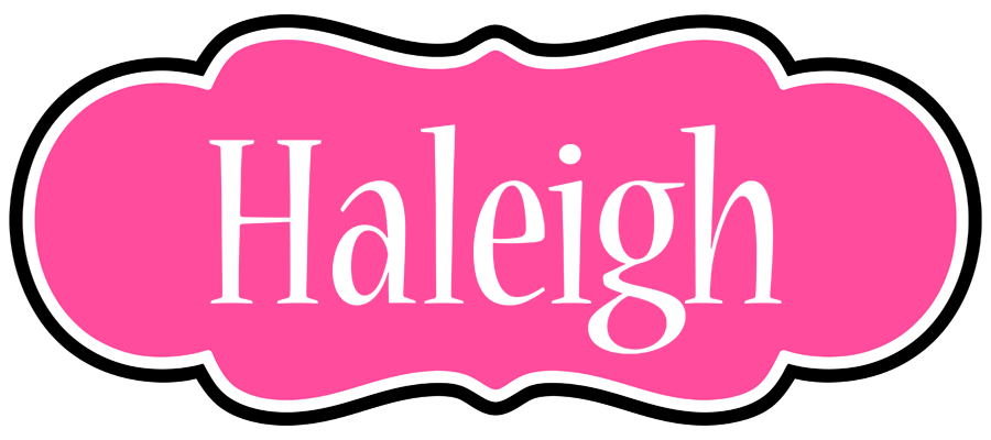 Haleigh invitation logo