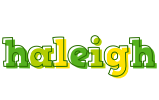 Haleigh juice logo