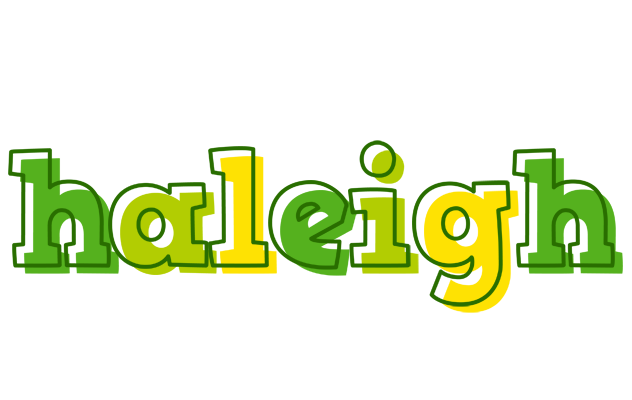 Haleigh juice logo