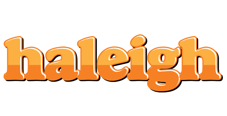 Haleigh orange logo