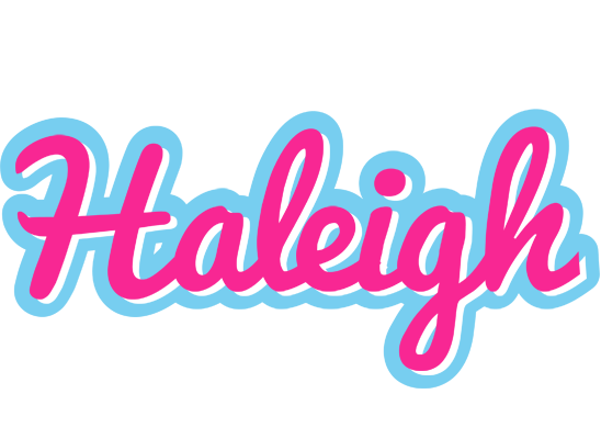 Haleigh popstar logo