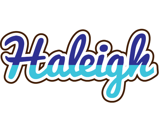 Haleigh raining logo