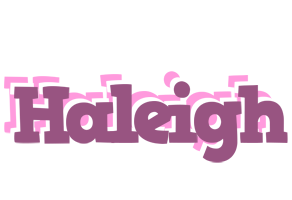 Haleigh relaxing logo