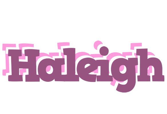 Haleigh relaxing logo