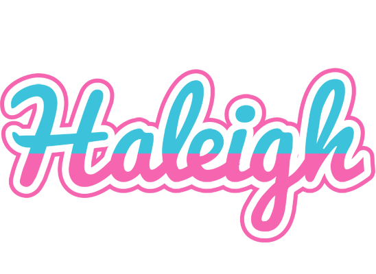 Haleigh woman logo