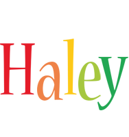 Haley birthday logo
