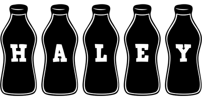 Haley bottle logo