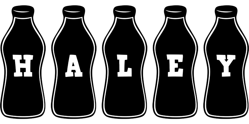 Haley bottle logo