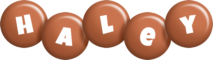 Haley candy-brown logo
