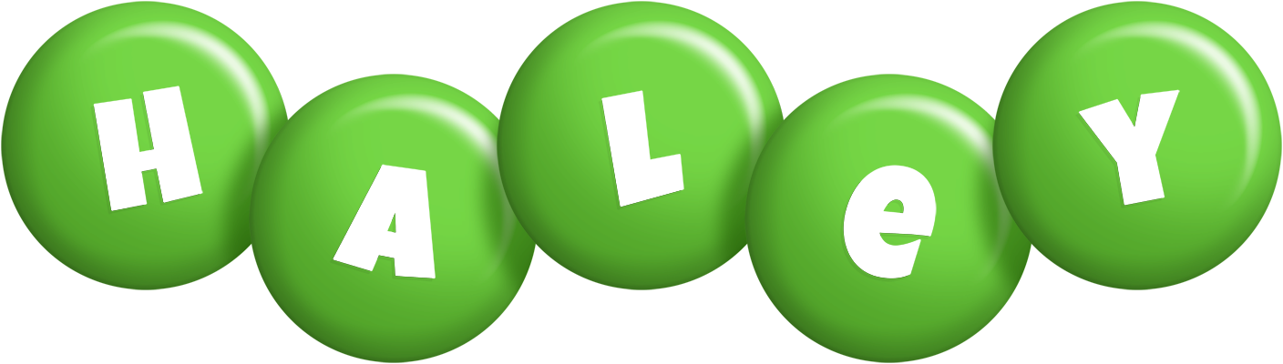 Haley candy-green logo