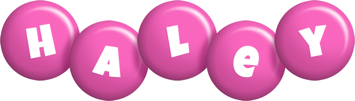 Haley candy-pink logo