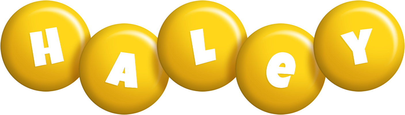 Haley candy-yellow logo