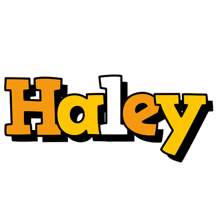 Haley cartoon logo