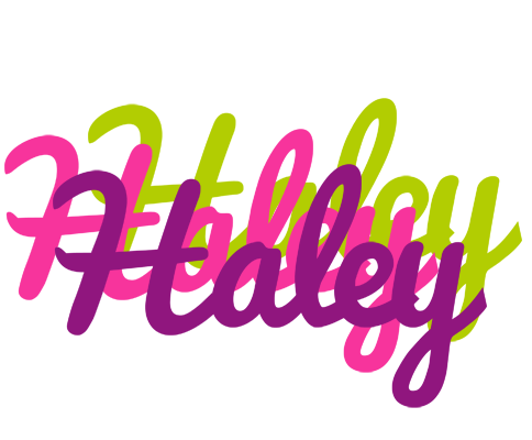 Haley flowers logo