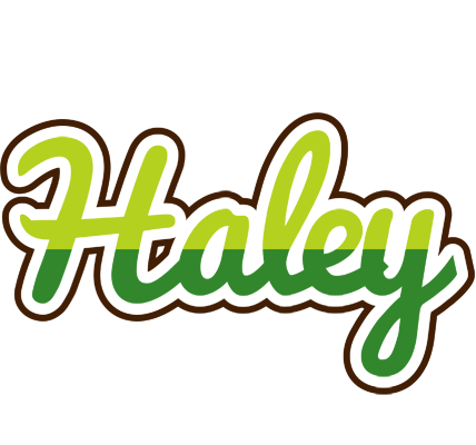 Haley golfing logo