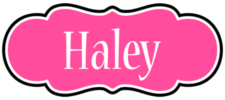 Haley invitation logo