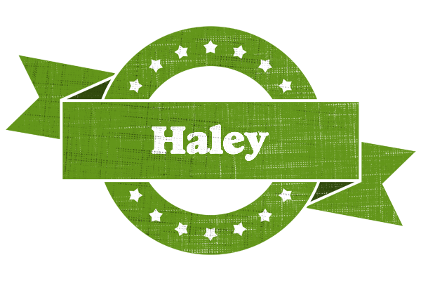 Haley natural logo
