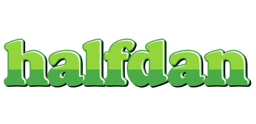 Halfdan apple logo