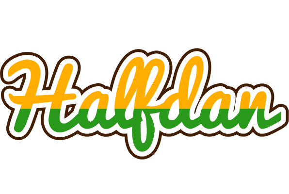 Halfdan banana logo
